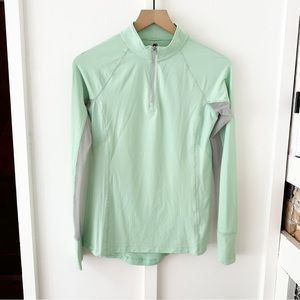 NOBLE OUTFITTERS green Ashley performance long sleeve